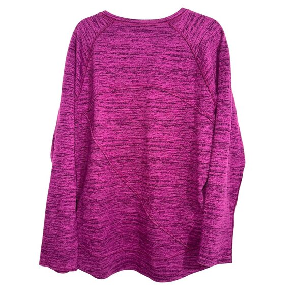 Kirkland Womens XXL Fuchsia Heather Pullover Sweater Polyester/Rayon Blend - Picture 1 of 8